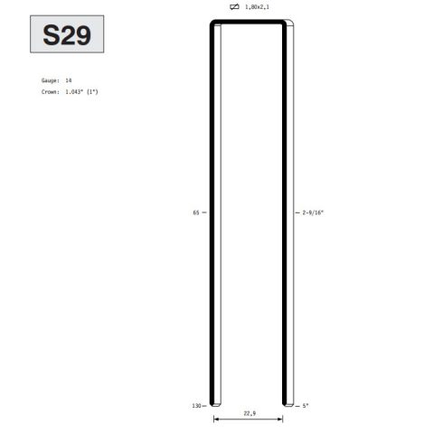 MORE S29.130 kapocsbelövő