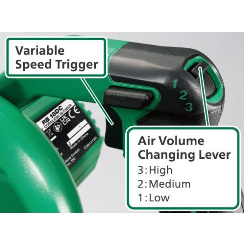 Hikoki RB18DC akkus légfúvó BASIC